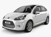 CITROEN C3 Natural wood veneer dash trim kits