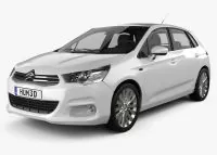 CITROEN C4 Natural wood veneer dash trim kits