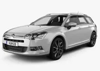 CITROEN C5 Natural wood veneer dash trim kits