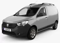 DACIA DOKKER Natural wood veneer dash trim kits