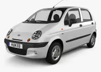 DAEWOO MATIZ Natural wood veneer dash trim kits