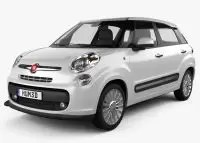 FIAT 500 L Natural wood veneer dash trim kits