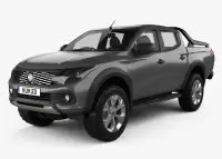 FIAT FULLBACK Natural wood veneer dash trim kits