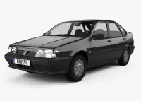 FIAT TEMPRA Natural wood veneer dash trim kits