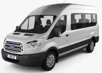 FORD TRANSIT Natural wood veneer dash trim kits