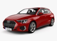 AUDI AUDI A3 Natural wood veneer dash trim kits