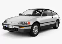 HONDA CRX Natural wood veneer dash trim kits