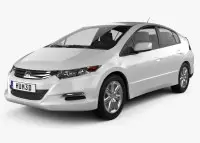 HONDA INSIGHT Natural wood veneer dash trim kits