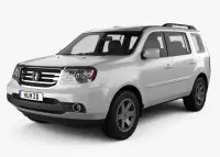 HONDA PILOT Natural wood veneer dash trim kits