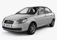 HYUNDAI ACCENT Natural wood veneer dash trim kits