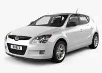 HYUNDAI I30 Natural wood veneer dash trim kits