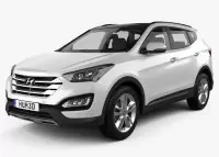 HYUNDAI SANTA FE Natural wood veneer dash trim kits