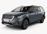 KIA CARNIVAL Natural wood veneer dash trim kits