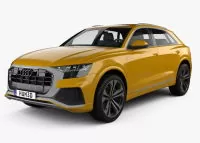 AUDI AUDI Q8 Natural wood veneer dash trim kits