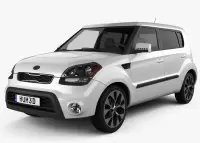 KIA SOUL Natural wood veneer dash trim kits