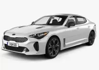 KIA STINGER Natural wood veneer dash trim kits