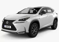 LEXUS NX Natural wood veneer dash trim kits