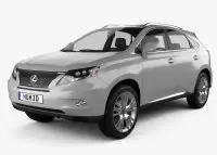 LEXUS RX Natural wood veneer dash trim kits