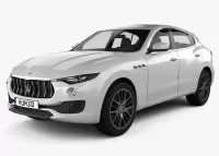 MASERATI Levante Natural wood veneer dash trim kits