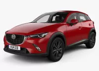 MAZDA MAZDA CX-3 Natural wood veneer dash trim kits