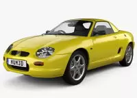 MG F Natural wood veneer dash trim kits