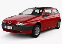 ALFA ROMEO ALFA 145 Natural wood veneer dash trim kits