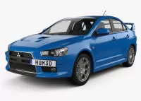 MITSUBISHI LANCER Natural wood veneer dash trim kits