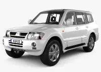 MITSUBISHI PAJERO Natural wood veneer dash trim kits