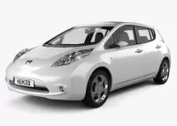 NISSAN LEAF Natural wood veneer dash trim kits