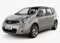 NISSAN NOTE Natural wood veneer dash trim kits