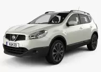 NISSAN QASHQAI Natural wood veneer dash trim kits