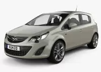 OPEL OPEL CORSA Natural wood veneer dash trim kits