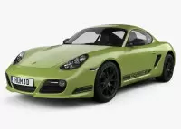 PORSCHE CAYMAN Natural wood veneer dash trim kits