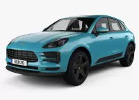 PORSCHE MACAN Natural wood veneer dash trim kits