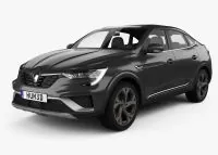 RENAULT ARKANA Natural wood veneer dash trim kits