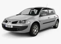 RENAULT MEGANE Natural wood veneer dash trim kits