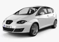 SEAT ALTEA Natural wood veneer dash trim kits