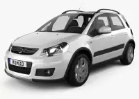 SUZUKI SX4 Natural wood veneer dash trim kits