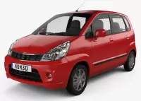 SUZUKI WAGON R Natural wood veneer dash trim kits