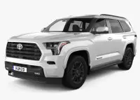 TOYOTA SEQUOIA Natural wood veneer dash trim kits