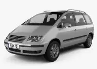 VOLKSWAGEN SHARAN Natural wood veneer dash trim kits