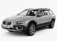 VOLVO XC70 Natural wood veneer dash trim kits