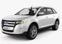 FORD EDGE Natural wood veneer dash trim kits