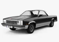 CHEVROLET El Camino Natural wood veneer dash trim kits