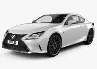 LEXUS RC Natural wood veneer dash trim kits