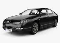 CITROEN C6 Natural wood veneer dash trim kits