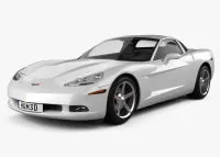 CHEVROLET CORVETTE Natural wood veneer dash trim kits