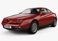 ALFA ROMEO ALFA GTV Natural wood veneer dash trim kits