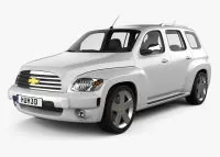 CHEVROLET HHR Natural wood veneer dash trim kits