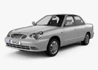 CHEVROLET NUBIRA Natural wood veneer dash trim kits